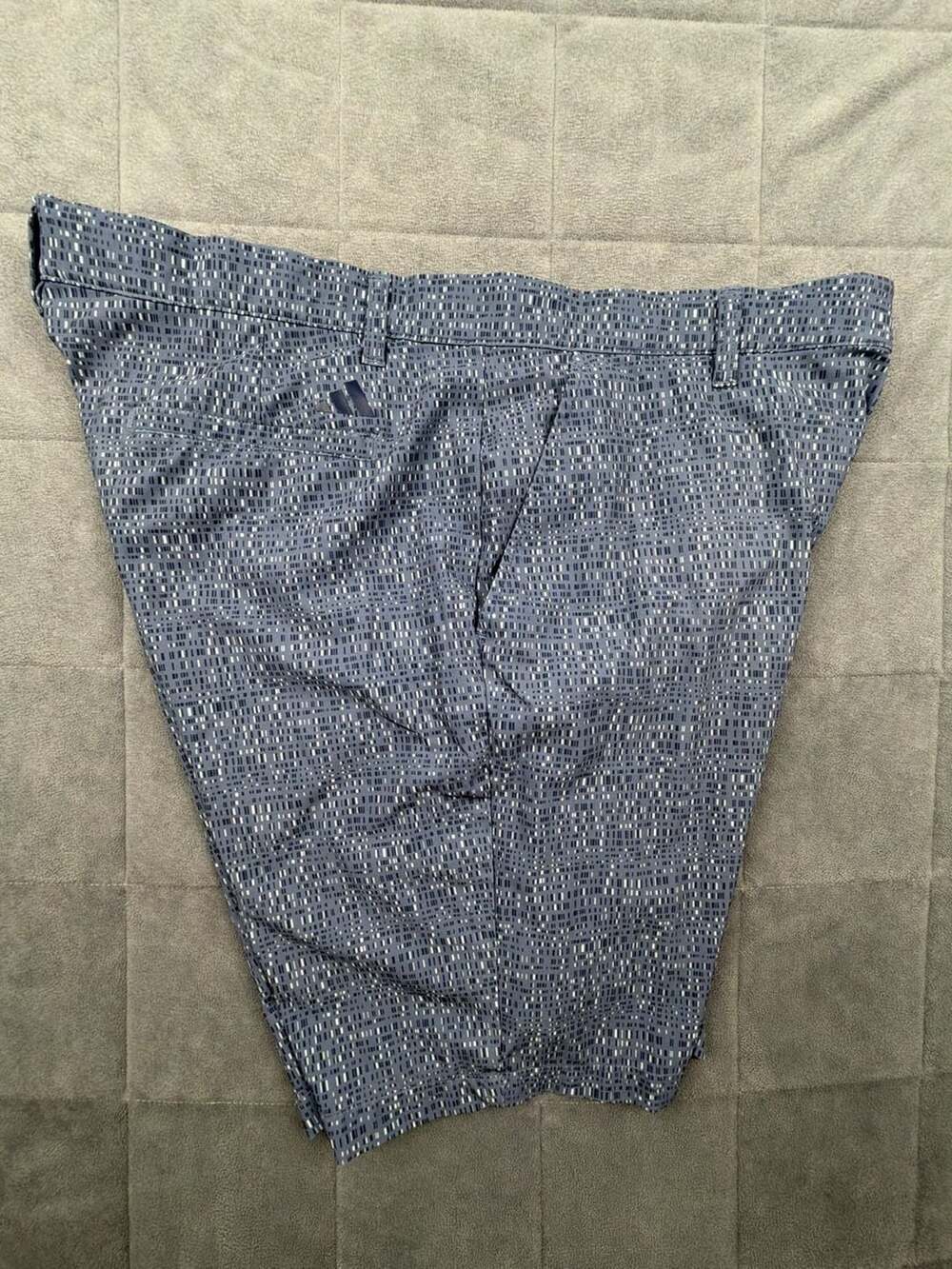 Adidas Men's Geometric Pattern Golf Shorts